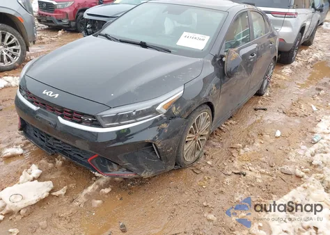 2022 Kia Forte Gt Manual from USA, damaged, VIN 3KPF44AC5NE453804